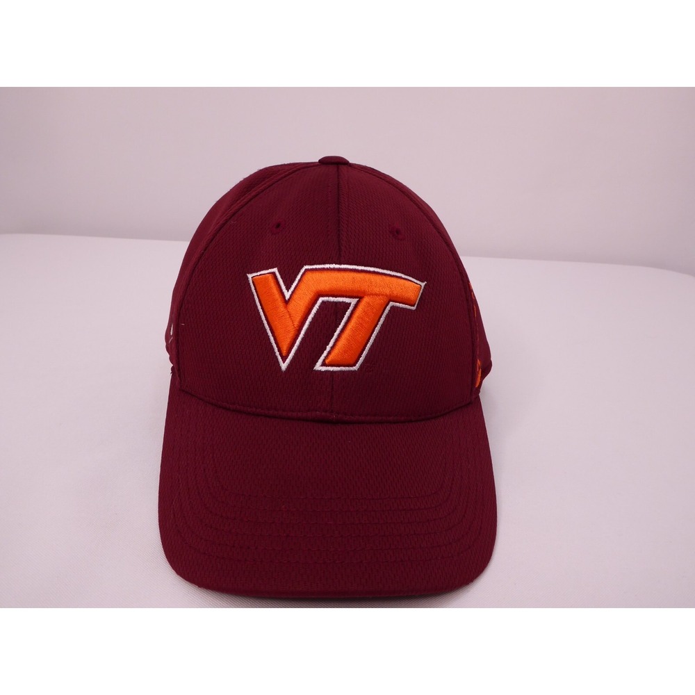 Virginia Tech Hokies Top of the World Memory Fit Maroon Orange Hat Cap One Size
